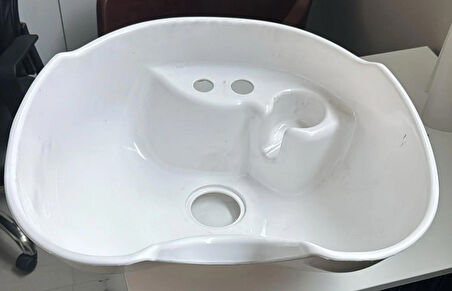 Kuaför Saç Yıkama Plastik Lavabo Seti Mekanizma ve Sifon Dahil Full Set