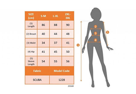 MDB Kadın Uzun Kollu Kruvaze Yaka ön Kısım Büzgülü Dalgıç Mini Boy Elbise