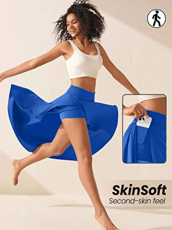 MDB Kadın Cep Detay Taytlı Sandy Etek