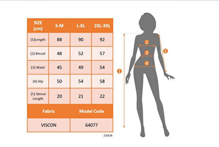 MDB Kadın Kısa Kollu Bisiklet Yaka Kalp Desenli Viskon Elbise