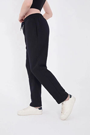 MDB Unisex Üç İplik Basic Eşofman Pantolon  acivert