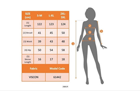 MDB Kadın Kısa Kollu Sırt Dekolteli Yırtmaç Detaylı Viskon Elbise