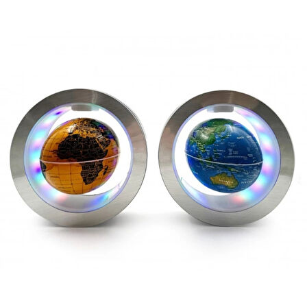 MDB Manyetik Yuvarlak Ledli Dünya Küre