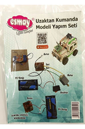 ESMAY UZAKTAN KUMANDA MODELİ YAPIM SETİ