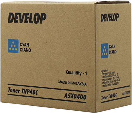 Develop TNP-48C (A5X04D0) Mavi Cyan Orjinal Toner Ineo +3350 / +3850