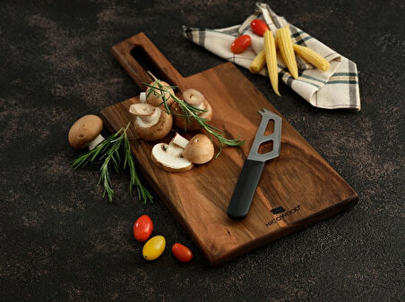 Babil El Yapımı Doğal Ceviz Kesme ve Sunum Tahtası – 43 cm Mutfakta Doğallık ve Zarafet