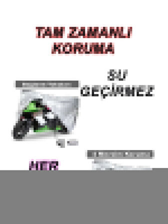 Kymco Grand Dink 250 I Uyumlu Miflonlu Premium 4 Mevsim Koruyan Motosiklet Brandası Gri