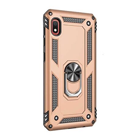 Gpack Xiaomi Redmi 7a Kılıf Vega Standlı Yüzüklü Mıknatıslı