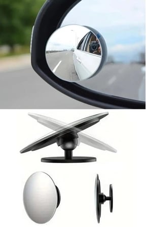 Kör Nokta Ayna 50Mm Ayarlanabilir Çerçevesiz Yeni Nesil ( Set )