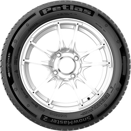 Petlas 175/65 R14 TL 82T SNOWMASTER 2 Kış Lastiği (Üretim Tarihi:2024)