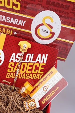 DEKOMUS İLE ÖZEL KUTULU GALATASARAY "FULL" KIRTASİYE SETİ