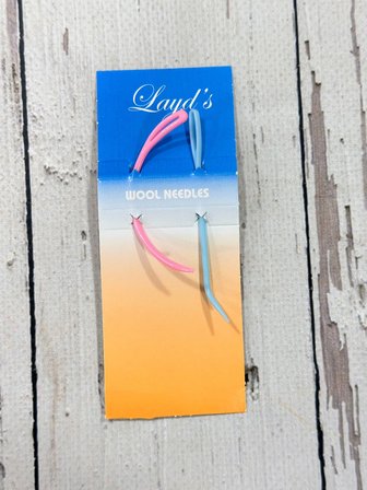 Eğri Örgü Dikiş İğnesi 2'li (2 Paket)