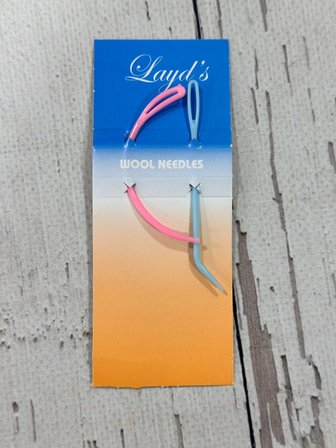 Eğri Örgü Dikiş İğnesi 2'li (2 Paket)