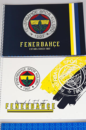 YENİ SEZON LİSANSLI FENERBAHÇE RESİM DEFTERİ 17*24 CM 15 YAPRAK