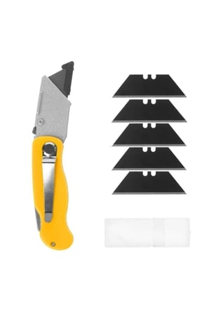 Katlanır Maket Bıçağı Halı Alçıpan Falçata