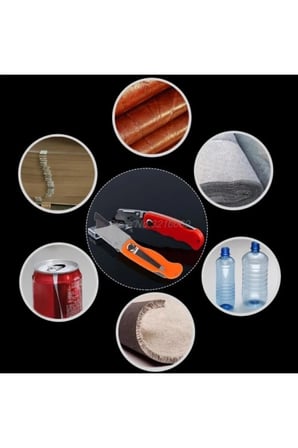 Katlanır Maket Bıçağı Halı Alçıpan Falçata