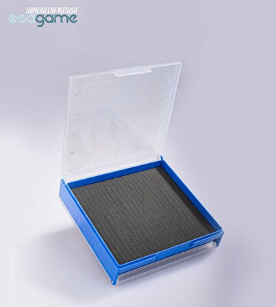 JIGHEAD LRF KUTUSU ÇİFT TARAF EVALI MAVİ