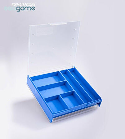 JIGHEAD LRF KUTUSU ÇİFT TARAF EVALI MAVİ