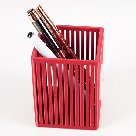 Kırmızı Beyaz 3D Türk Bayrağı Kalemlik Ofis Masa üstü Aksesuar İş yeri Hediyesi