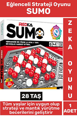 Premium Tüm Yaşlara Uygun Zeka Strateji Mantık Yürütme Beceri Geliştirici Oyun SUMO