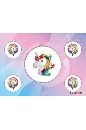 Unicorn Temalı 5li Set Balon