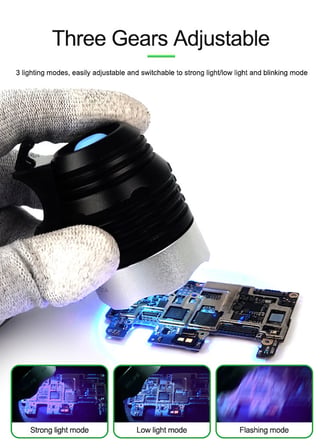 Ultraviyole Mor Işık UV Jel Boya Reçine Tutkal Kurutucu RL-014