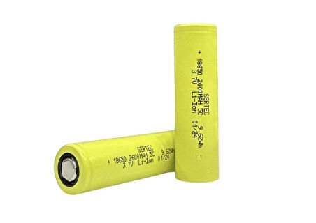 Sertec 18650 3.7V 2600 Mah 5C Li-Ion Şarjlı Pil-1 Adet