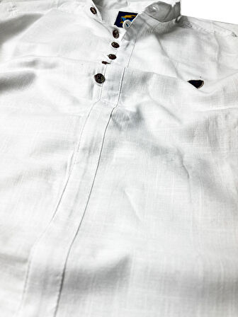 slim fit %100 pamuk kumaş hakim yaka  uzun kol  gömlek
