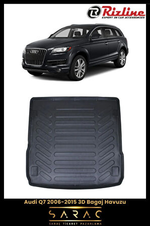 Rizline Audi Q7 2007 Model 3D Bagaj Havuzu