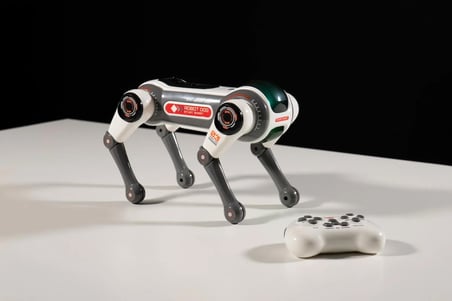 Akıllı Robot Köpek Uzaktan Kumandalı Programlanabilir Akrobatik Takla Atan Zıplayan Işıklı Sesli Robot Oyuncak