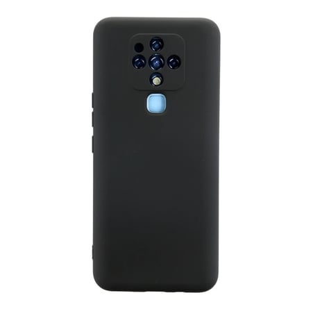Tecno Camon 16 Kılıf Nano içi Kadife Silikon - Siyah