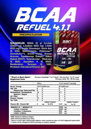 SSN Sports Style Nutrition SSN Whey Refuel + Arginine Powder + Bcaa