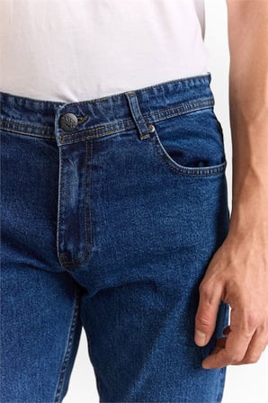Lacivert Denim Pantolon