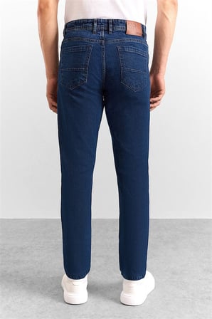 Lacivert Denim Pantolon