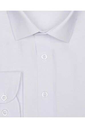 Süvari Slim Fit Armür Desenli Erkek Gömlek