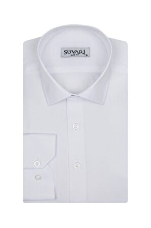 Süvari Slim Fit Armür Desenli Erkek Gömlek