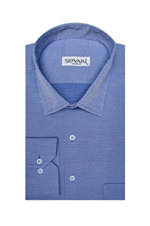 Süvari Armür Desenli Erkek Gömlek