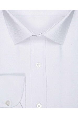 Süvari Slim Fit Armür Desenli Erkek Gömlek