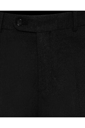 Süvari Rahat Kalıp Flanel Lacivert Erkek Pantolon