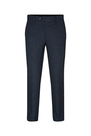 Slim Fit Desenli Lacivert Erkek Pantolon