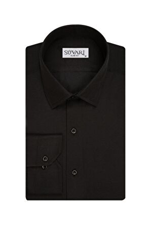 Süvari Slim Fit Armür Desenli Erkek Gömlek