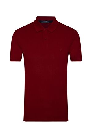 Süvari Slim Fit Polo Yaka Erkek Tişört