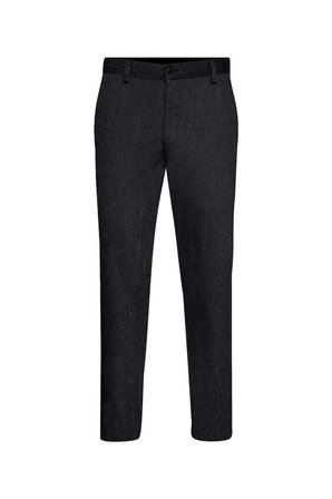 Slim Fit Gabardin Siyah Erkek Pantolon