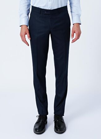 Süvari Normal Bel Normal Paça Slim Fit Mavi Erkek Pantolon PN1014300199