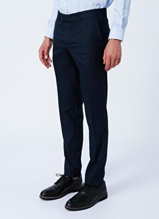 Süvari Normal Bel Normal Paça Slim Fit Mavi Erkek Pantolon PN1014300199