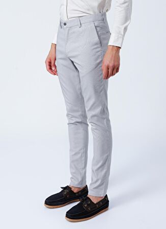 Süvari Slim Fit Gabardin Bej Erkek Pantolon