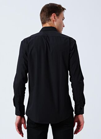 Süvari Gömlek, M, Siyah