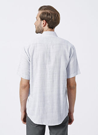 Süvari Kısa Kollu Gömlek, L, Gri