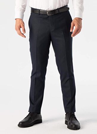 Süvari Normal Bel Normal Paça Slim Fit Lacivert Erkek Pantolon PN1014400284