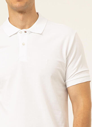 Süvari Baskılı Ekru Erkek Polo T-Shirt TS1014000263